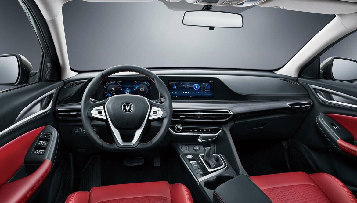 Интерьер Changan EADOplus